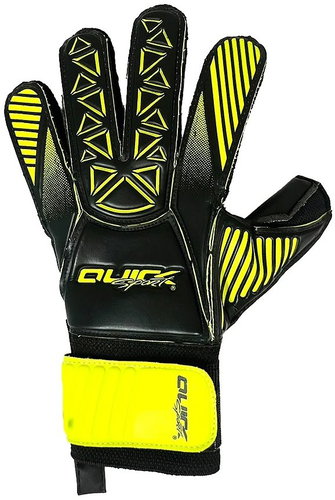 Quick Goal Gloves Goal, yellow, size 4 - Goalkeeper Gloves - Main image