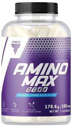 Trec Nutrition Amino Max 6800, 320 kapslí - Amino Acids - Main image