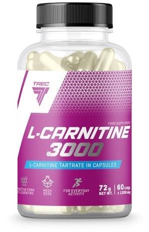 Trec Nutrition L-Carnitine 3000, 60 kapslí - Amino Acids - Main image