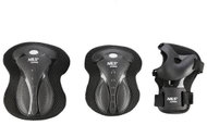 Nils Extreme Protector Set H8334, black, size 2.5 mm, w/o pads. S - Protector Set
