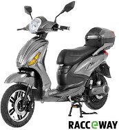 Racceway E-Moped, 12Ah, szürke-fényes - Elektromos robogó