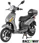 Racceray E-Moped, 20Ah, Grey-Glossy - Electric Scooter