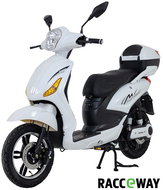 Racceray E-Moped, White-Glossy - Electric Moped