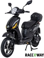 Racceray E-Moped, 12Ah, Black-Glossy - Electric Scooter