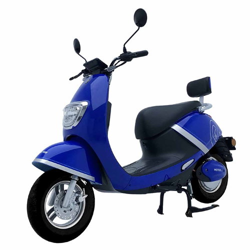 Electric scooter RACCEWAY MONA, blue - Electric Moped - Main image