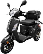 Elektrický tříkolový vozík RACCEWAY VIA, černý lesklý - Elektrický vozík