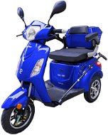 RACCEWAY VIA electric tricycle, blue glossy - Electric Scooter