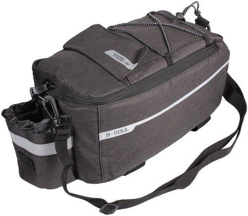 Rear 1.0 carrier bag black - Bike Bag - Main image
