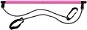 Pilates Sticks fitness bar with rubber pink - Training Aid