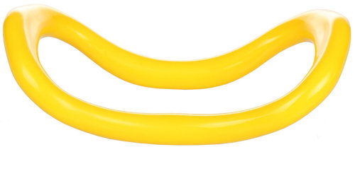 Yoga Ring Hard fitness aid yellow - Training Aid - Main image