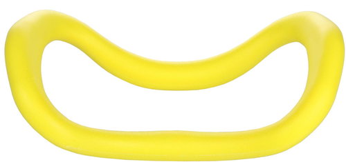 Yoga Ring Soft fitness aid yellow - Training Aid - Main image