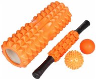 Roller Set IV jóga set oranžový - Súprava na cvičenie