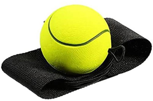 Merco Tennis Wrist Ball on rubber Multipack 3 pcs - Small Balls - Main image