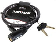 RATIKON LOCK Spiral 80cm/12mm, Black - Bike Lock