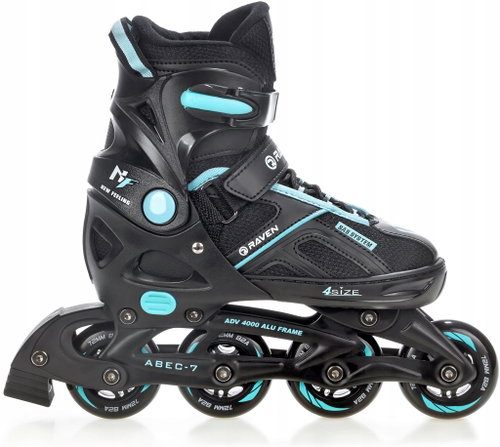 Raven Pulse black/cyan 37-40 - Roller Skates - Main image