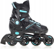 Raven Pulse black/cyan 40-43 - Roller Skates