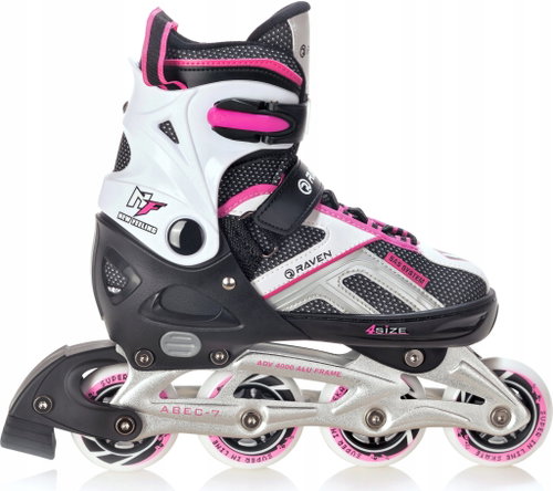 Raven Pulse black/pink 33-36 - Roller Skates - Main image
