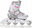 White/pink
