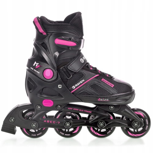 Raven Pulse black/fuchsia 33-36 - Roller Skates - Main image