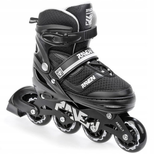 Raven Drill BLACK ABEC7 hliník 38-42 - Roller Skates - Main image