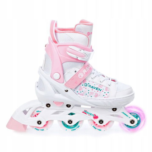 Raven Rosi svítící LED přední kola 28-32 - Roller Skates - Main image