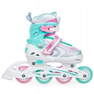 Raven Lia PLUS mint svítící kola LED 30-33 - Roller Skates