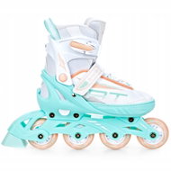 Raven Profession White/Mint/Orange 28-32 - Roller Skates