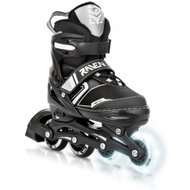 Raven Helixi Black/Grey svítící kola LED 34-37 - Roller Skates