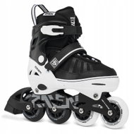 Raven Oxen WHITE ALU, ABEC9 Chrome 34-37 - Roller Skates