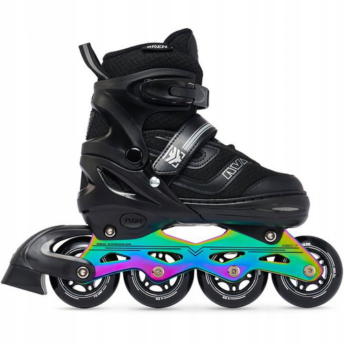 Raven Drill Black/Neo Chrome 34-37 - Roller Skates - Main image