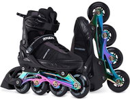 Raven Profession PLUS Black/Neo Chrome 31-35 - Roller Skates