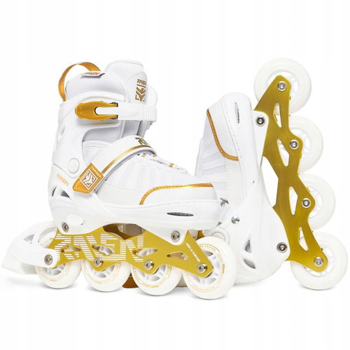 Raven Oxen White/Gold 34-37 - Roller Skates - Main image
