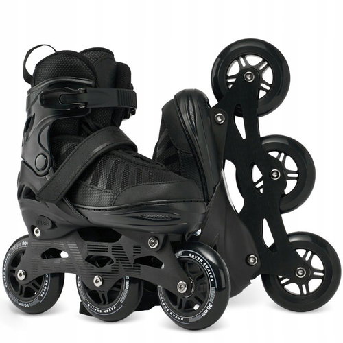 Raven Oxen BIG WHEELS Black 34-37 - Roller Skates - Main image