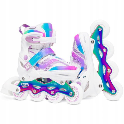 Raven Drill White/Neo Chrome 30-33 - Roller Skates - Main image