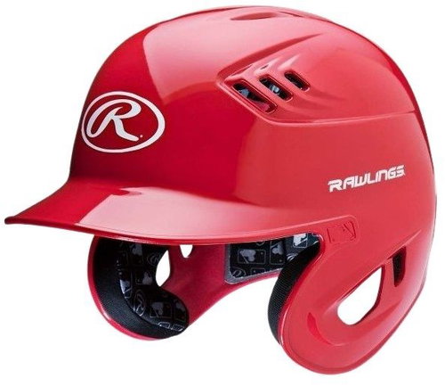 Rawlings Baseball and softball helmet RCFH SCARLET - Batter's Helmet - Main image