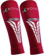 Royal Bay Extreme – Kompresné lýtkové návleky – Červené/L - Cyklistické návleky na nohy