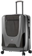 MIA TORO M1325/3-L utazóbőrönd - ezüst - Bőrönd