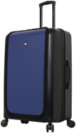 MIA TORO M1709/2-L utazóbőrönd - fekete/kék - Bőrönd