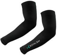 Royal Bay Extreme – Kompresné ramenné návleky – Čierne/XL - Cyklistické návleky na ruky