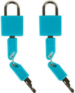 Suitcase lock Rock 2pcs TA-0009 - Blue - Zámek na zavazadla