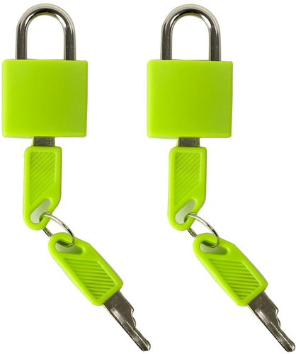 Rock 2pcs TA-0009 - Green - Padlock - Main image