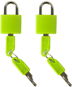 Rock 2pcs TA-0009 - Green - Padlock