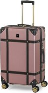 ROCK TR-0193 M, růžová - Cestovní kufr