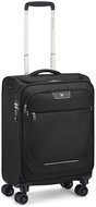Roncato JOY, 55cm, 4 wheels, TOP POCKET, USB, black - Suitcase