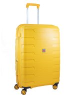 Roncato SPIRIT utazóbőrönd, 79 cm, EXP., 4 kerék, sárga - Bőrönd