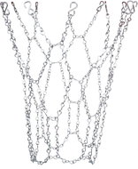 Metal basketball net silver - Basketball Net
