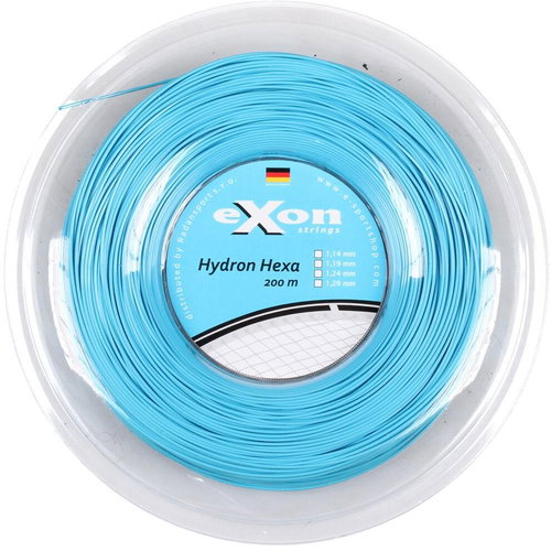 Hydron Hexa tennis braid 200 m blue 124 - Tennis Strings - Main image