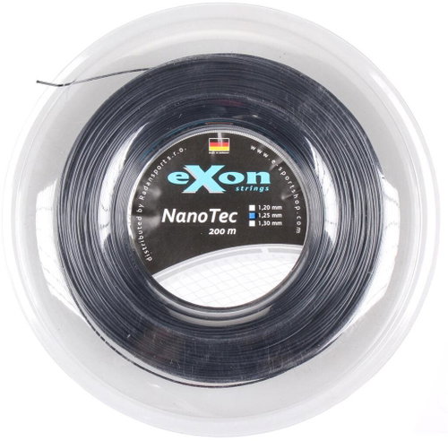 NanoTec tennis braid 200 m black 130 - Tennis Strings - Main image