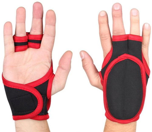 Piloxing gloves red-black - Workout Gloves - Main image