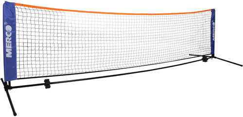 Merco badminton/tennis set 6,1 m court stands incl. net - Multipurpose Net - Main image